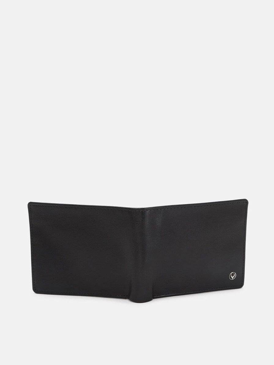 * Allen Solly Men Textured Leather Two Fold Wallet | Wallets