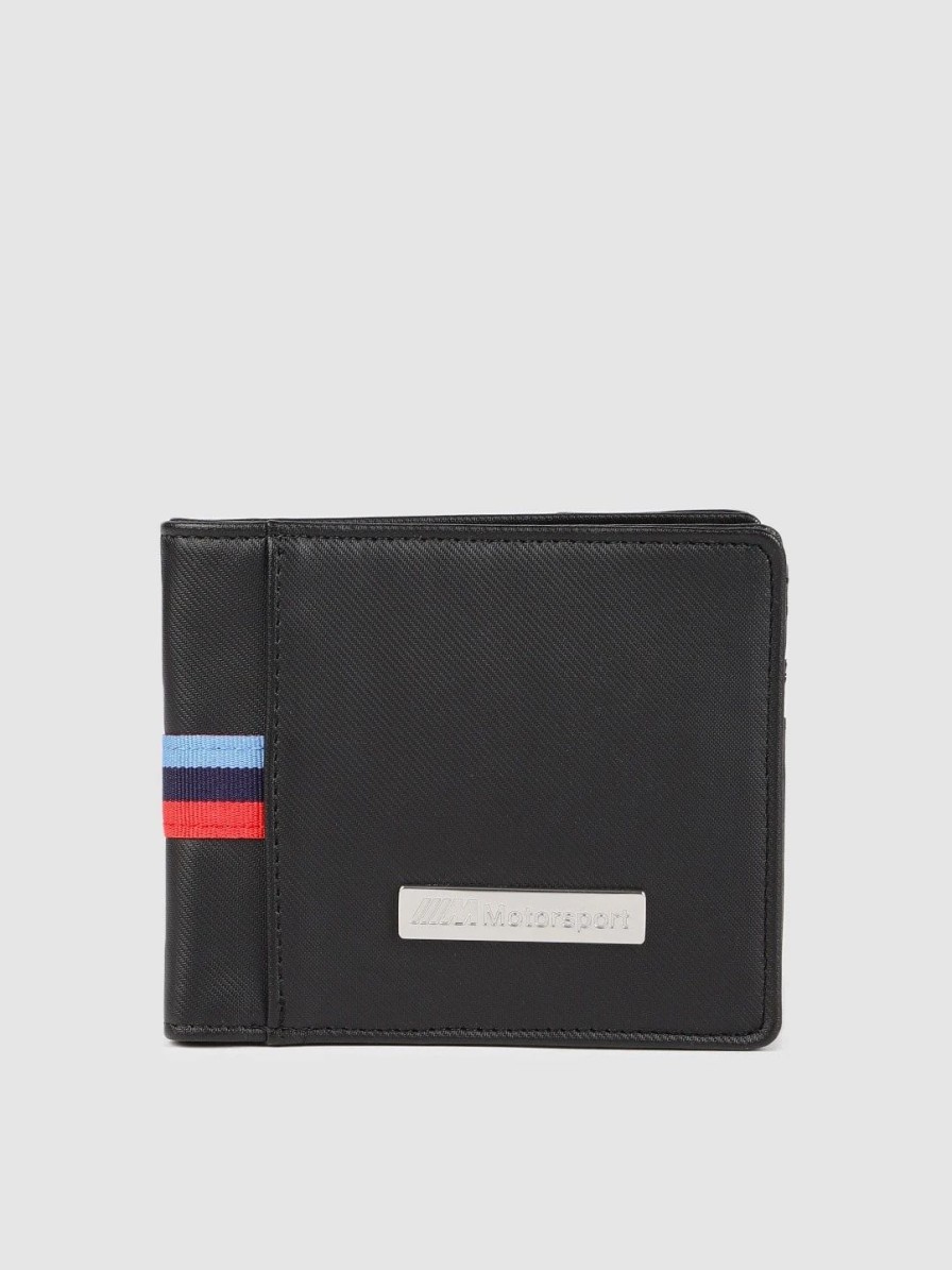 * Puma Uni Black Striped Two Fold Wallet | Wallets