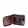 * Swiss Military Pack Of 2 Men'S Brown Leather Two Fold Wallet With Leather Belt Gift Set | Accessory Gift Set