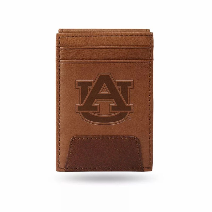 * Auburn Tigers Embossed Slim Leather Wallet | Accessories