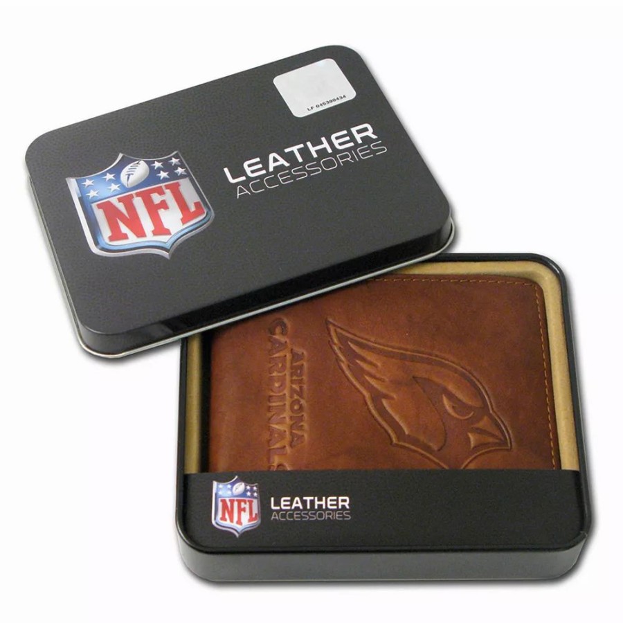 * Arizona Cardinals Leather Bifold Wallet | Accessories