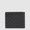 * Allen Solly Men Black Textured Two Fold Leather Wallet | Wallets