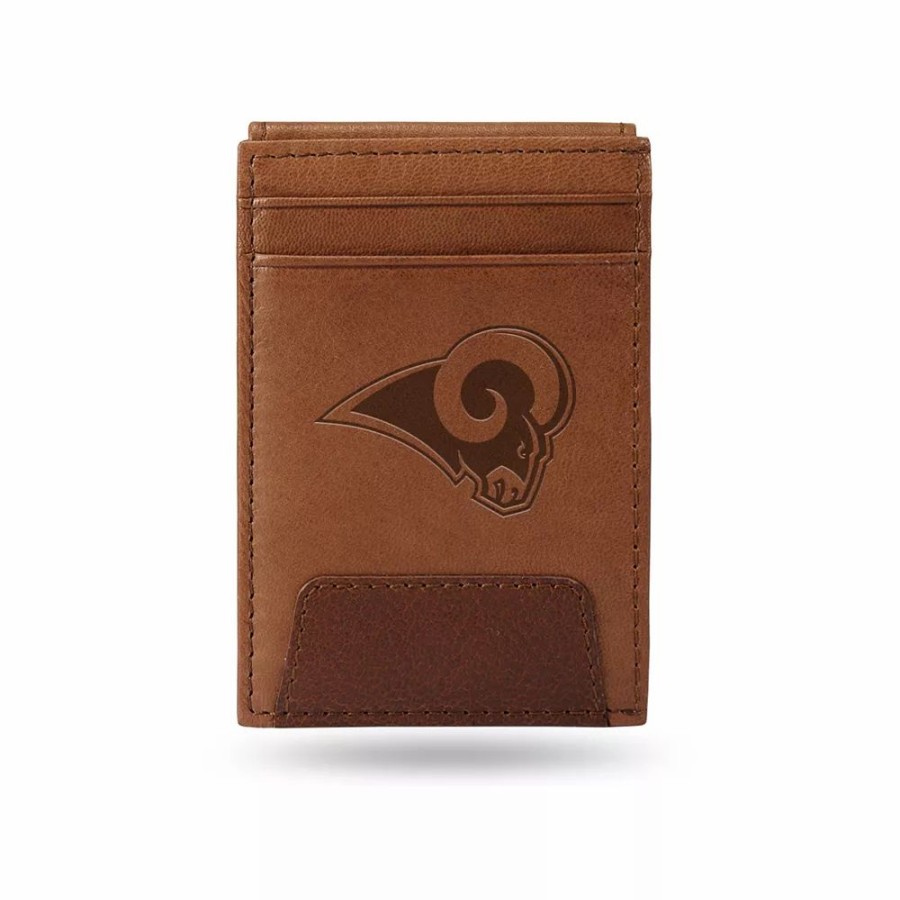 * Los Angeles Rams Embossed Slim Leather Wallet | Accessories