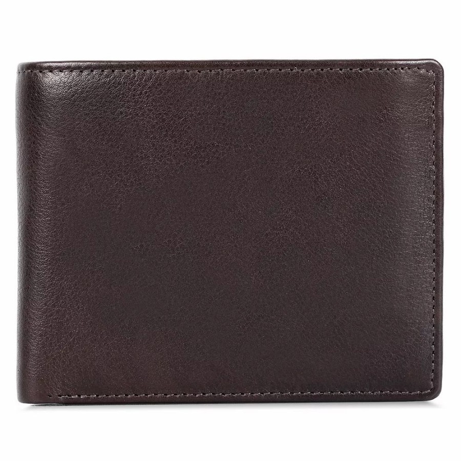 * Karla Hanson Rfid-Blocking Coin Pocket Leather Wallet | Accessories