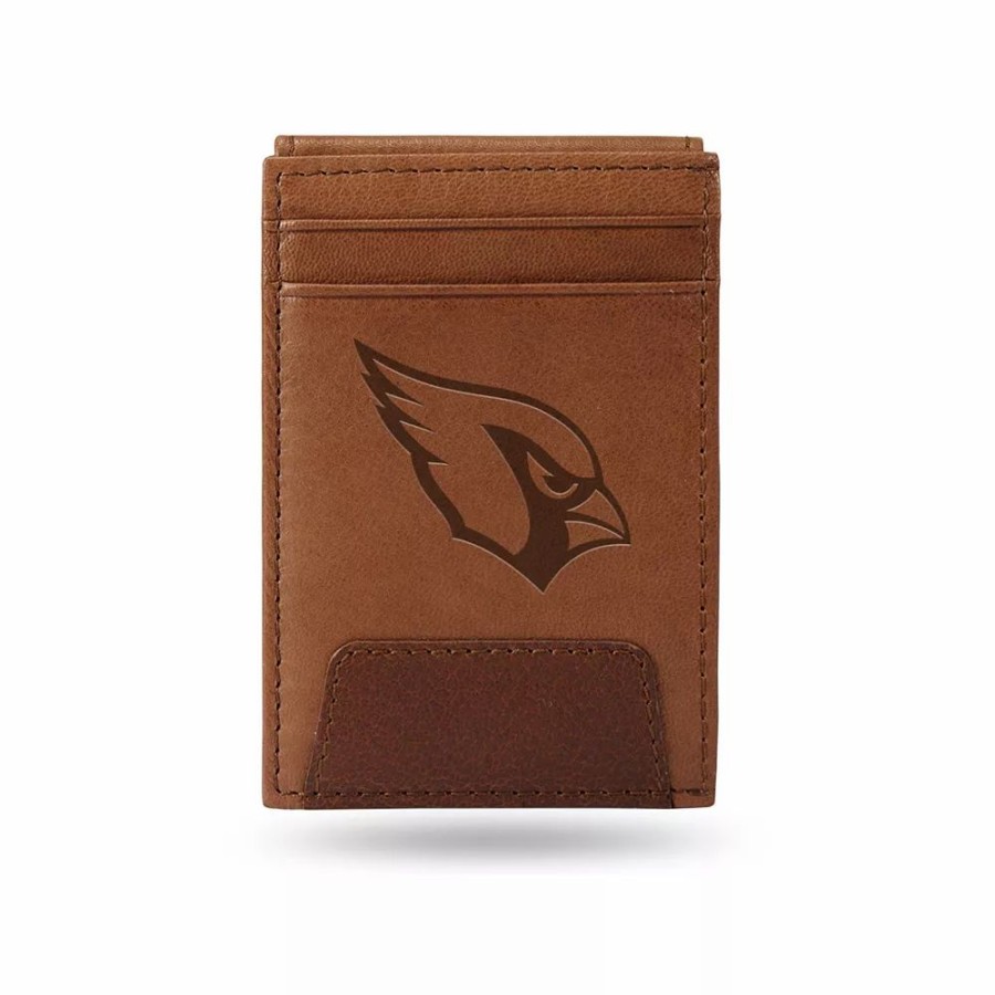 * Arizona Cardinals Embossed Slim Leather Wallet | Accessories