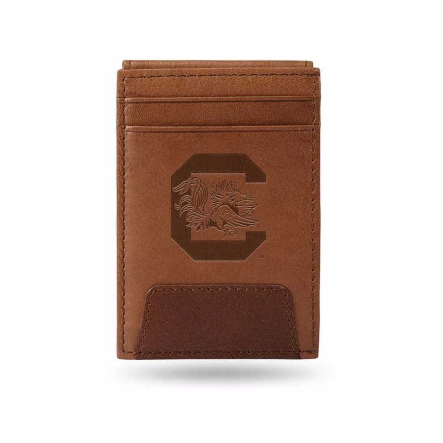 * South Carolina Gamecocks Embossed Slim Leather Wallet | Accessories