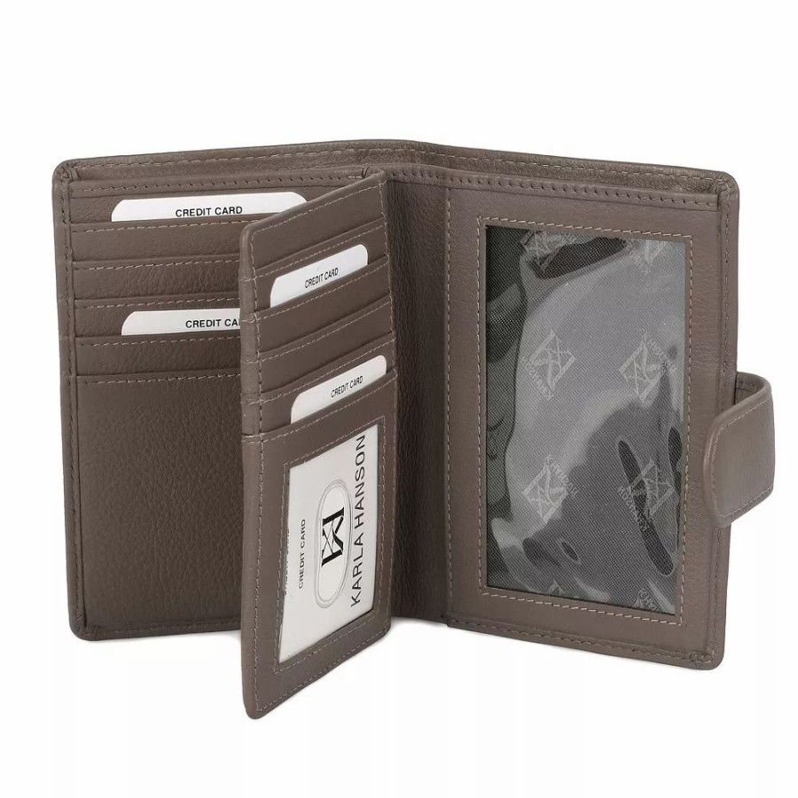 * Karla Hanson Rfid-Blocking Leather Wallet | Accessories