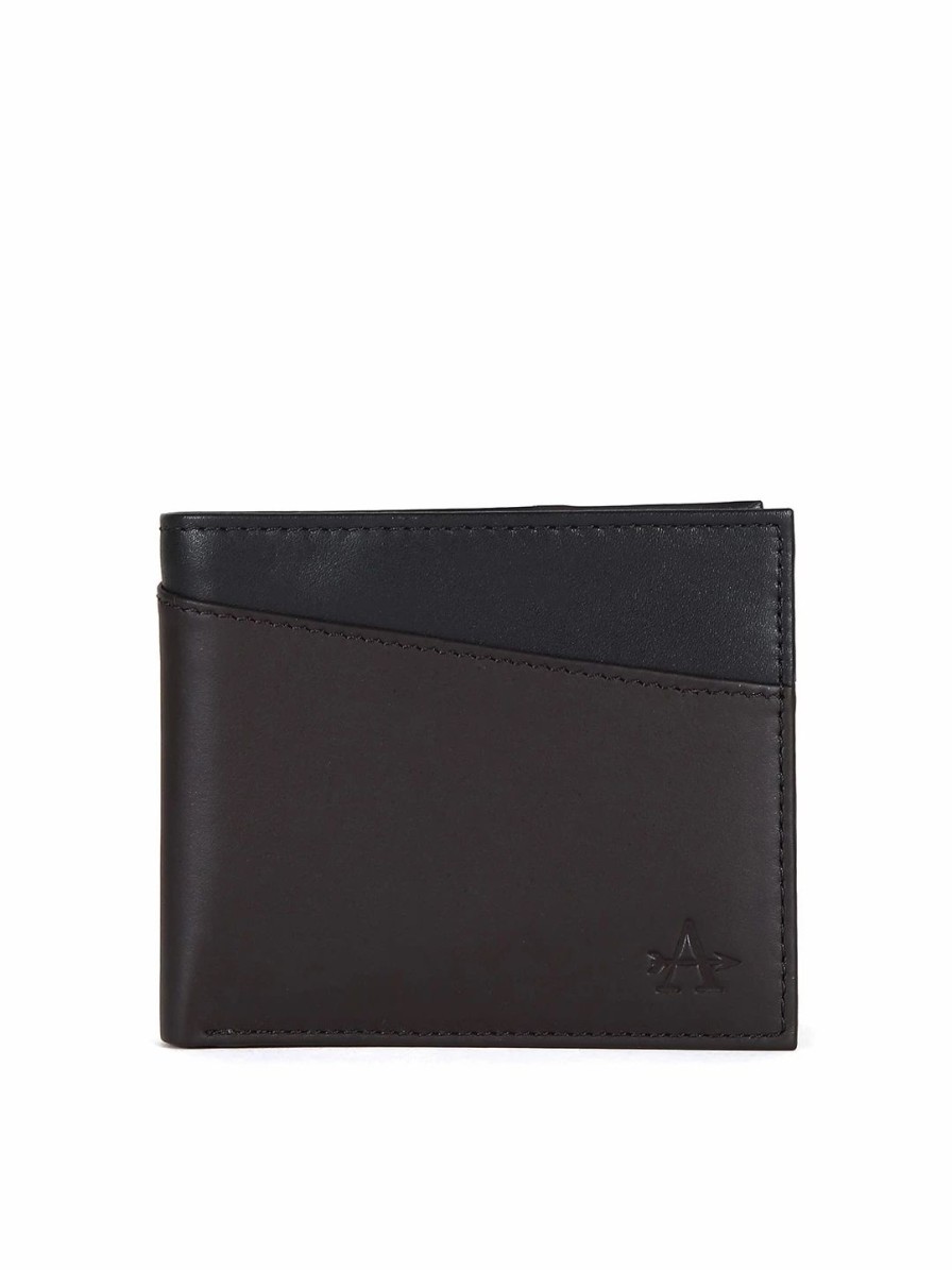 * Arrow Men Brown Leather Wallet | Wallets