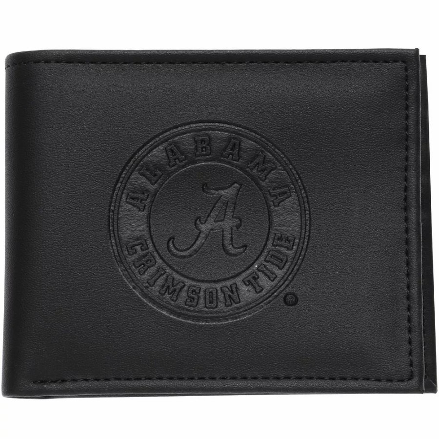 * Men'S Black Alabama Crimson Tide Hybrid Bi-Fold Wallet | Accessories