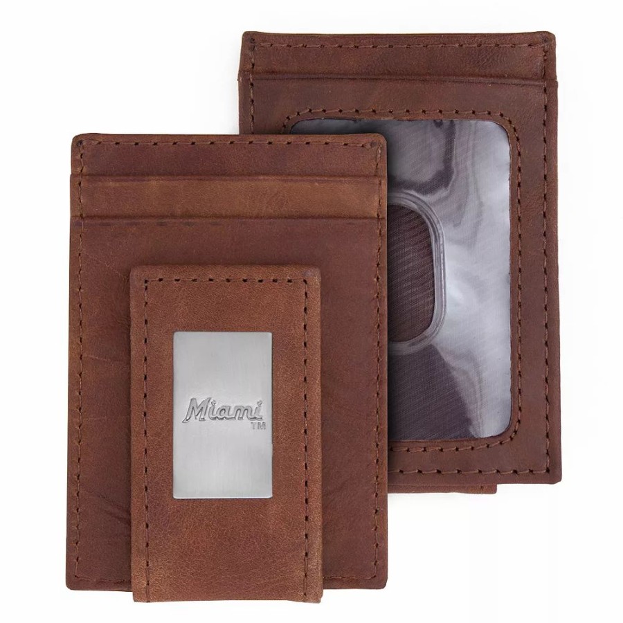 * Mlb Miami Marlins Front Pocket Wallet | Accessories