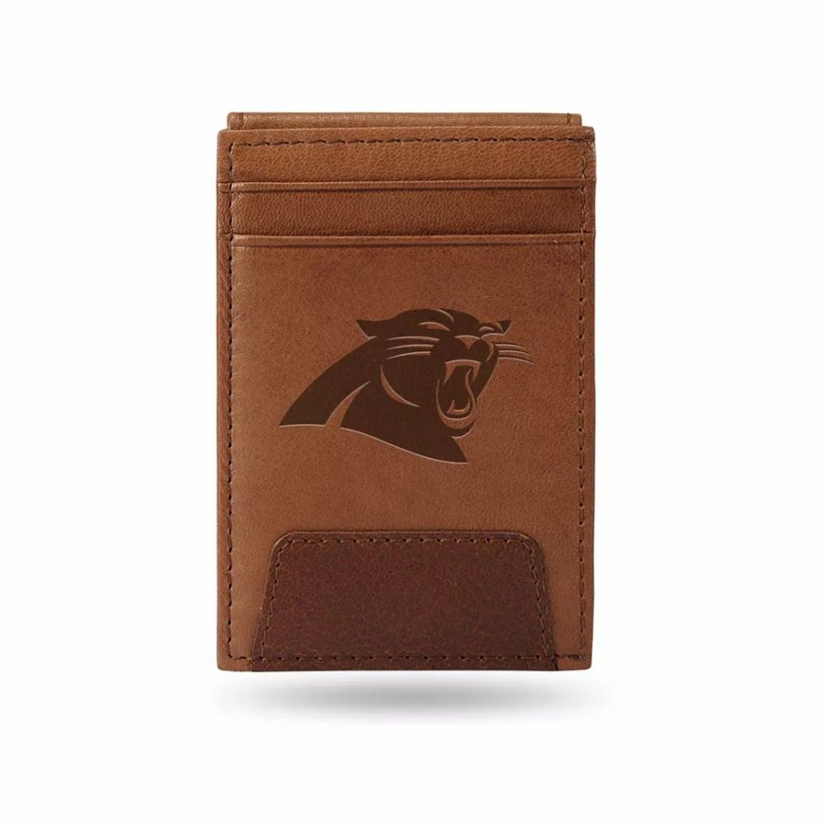 * Carolina Panthers Embossed Slim Leather Wallet | Accessories