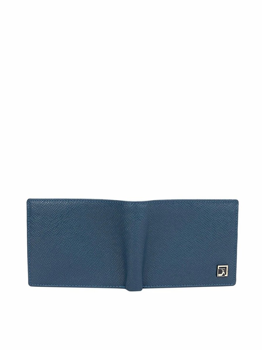 * Da Milano Textured Leather Two Fold Wallet | Wallets