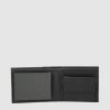 * Allen Solly Men Black & Green Colourblocked Two Fold Leather Wallet | Wallets