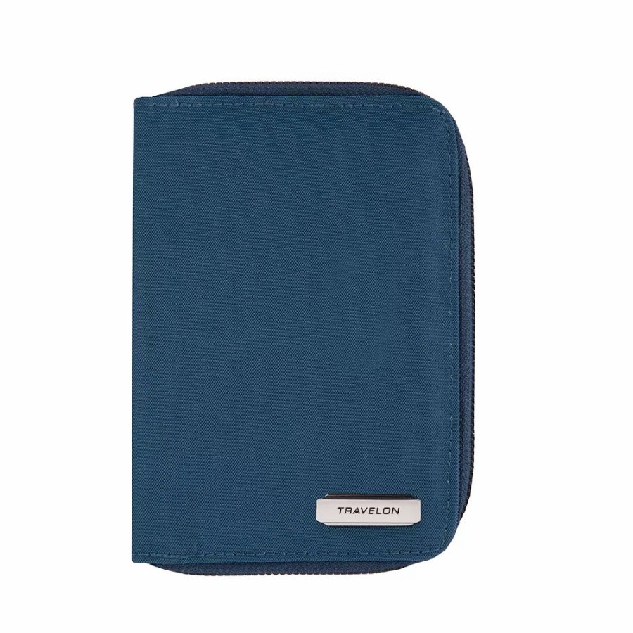 * Travelon Rfid Blocking Passport Zip Wallet | Wallets