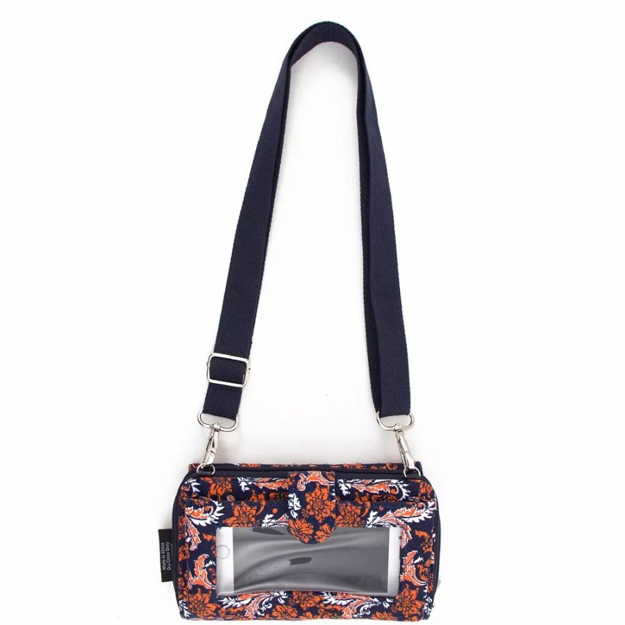 * Auburn Tigers Bloom Crossbody Wallet | Accessories