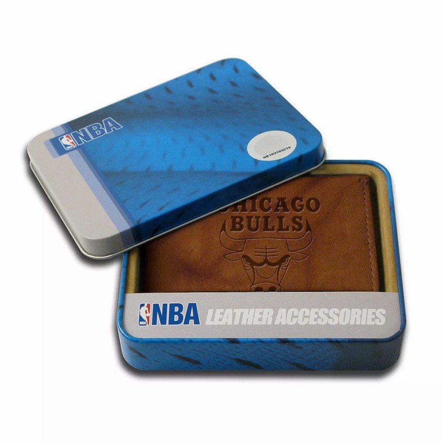 * Chicago Bulls Leather Bifold Wallet | Accessories