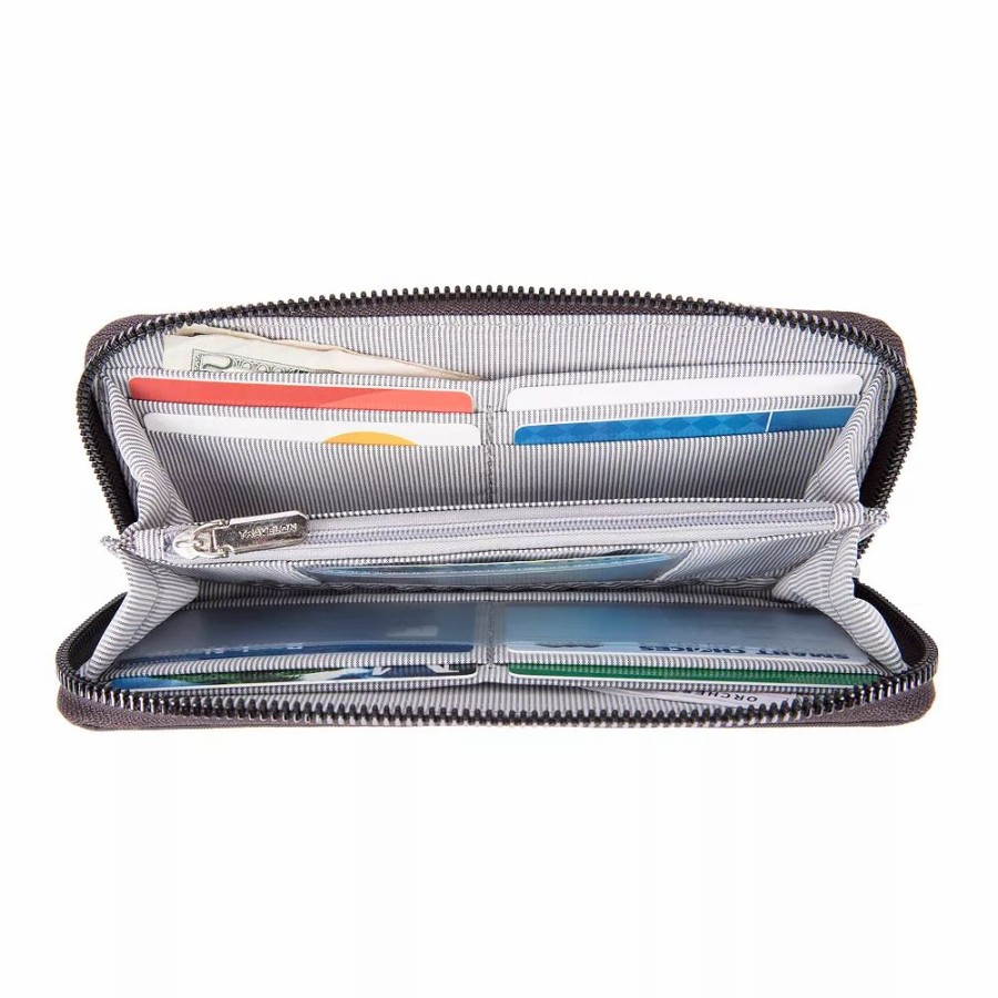 * Travelon Rfid Blocking Single Zip Wallet | Wallets