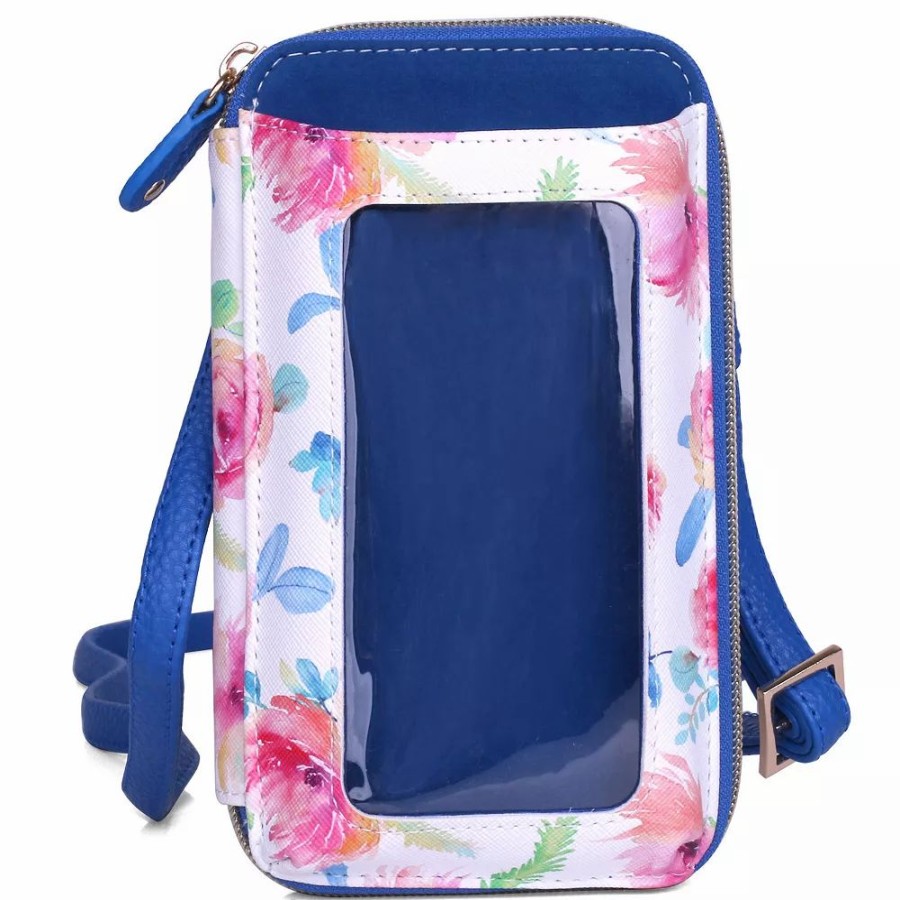 * Julia Buxton Watercolor Garden Rfid-Blocking Everywhere Crossbody Wallet | Accessories