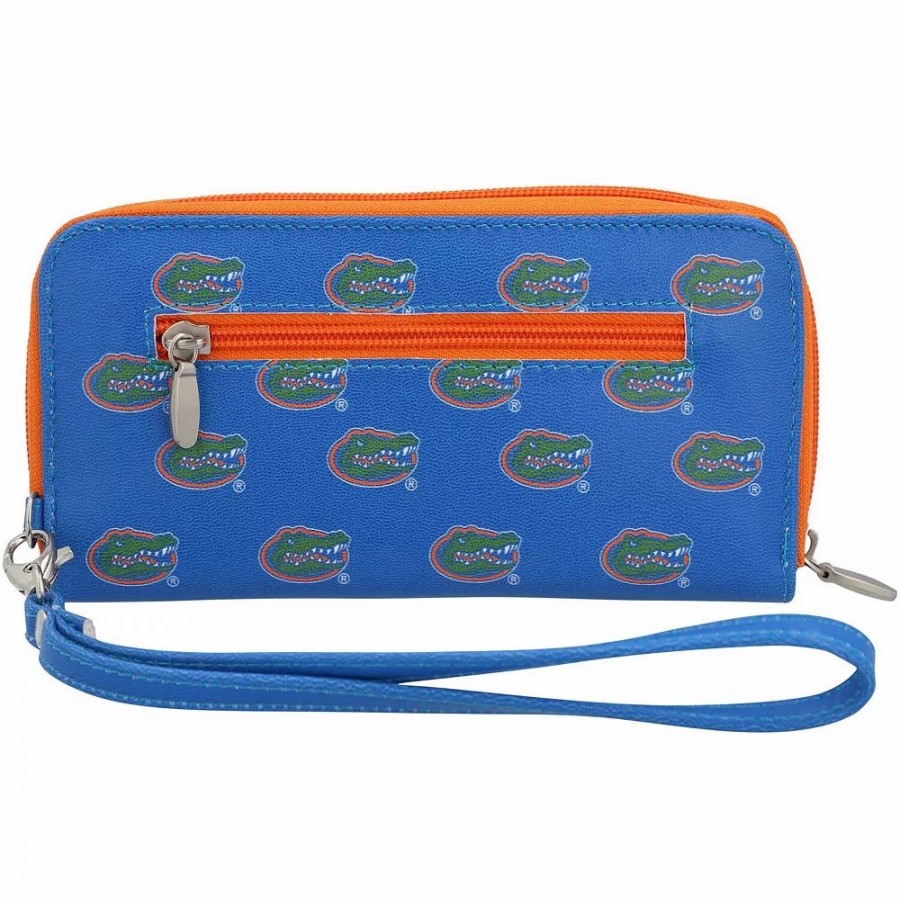 * Women'S Florida Gators Zip-Around Wristlet Wallet | Accessories