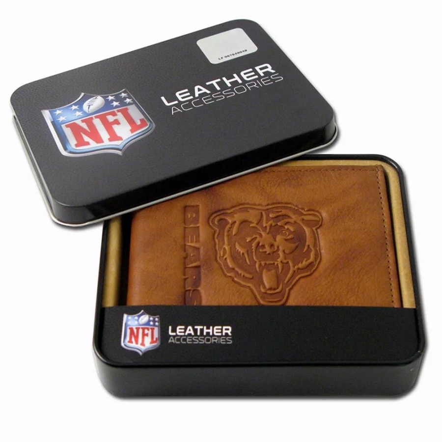 * Chicago Bears Leather Bifold Wallet | Accessories