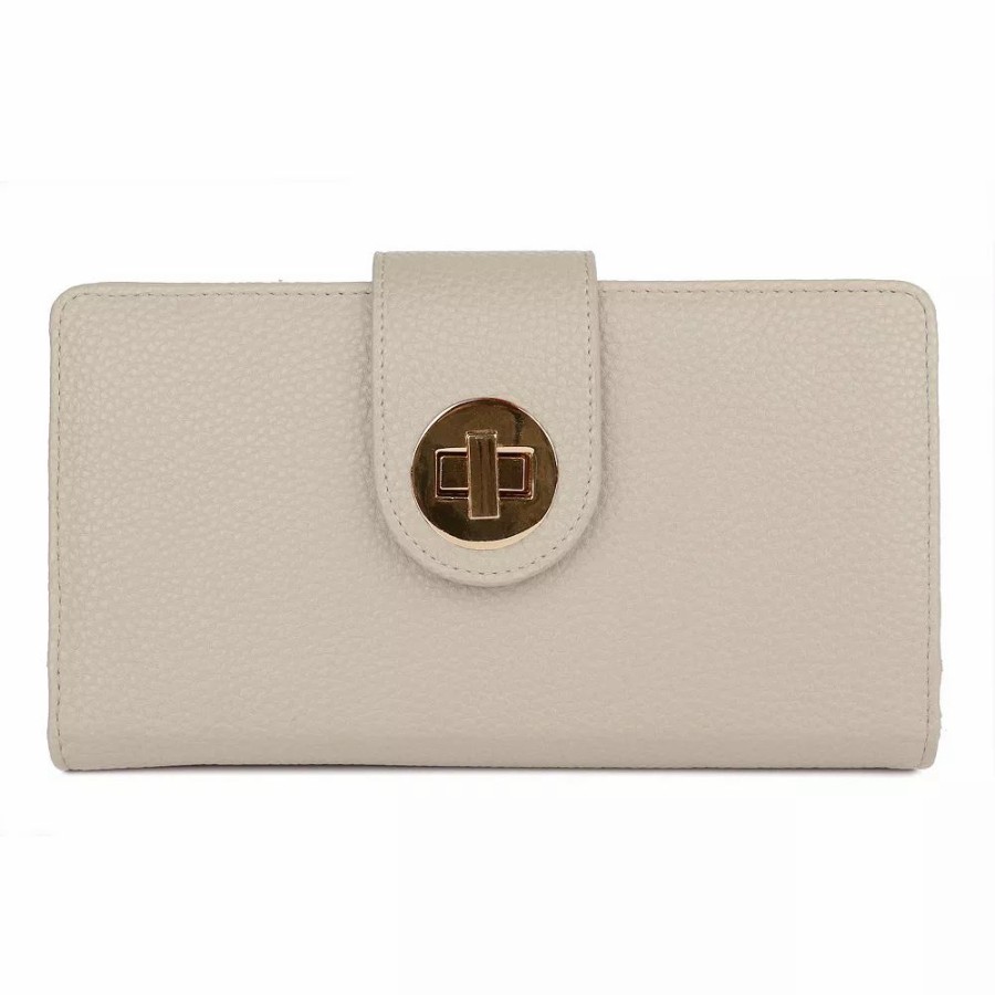 * Julia Buxton Solid Vegan Rfid-Blocking Wallet | Wallets