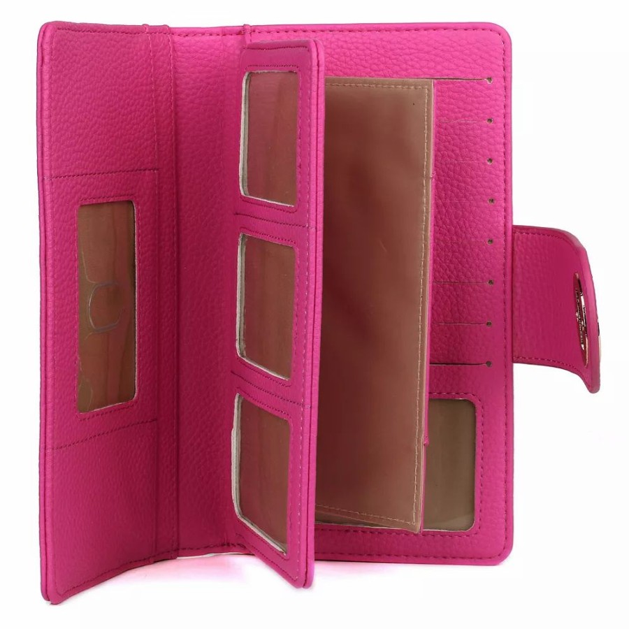 * Julia Buxton Solid Vegan Rfid-Blocking Wallet | Wallets