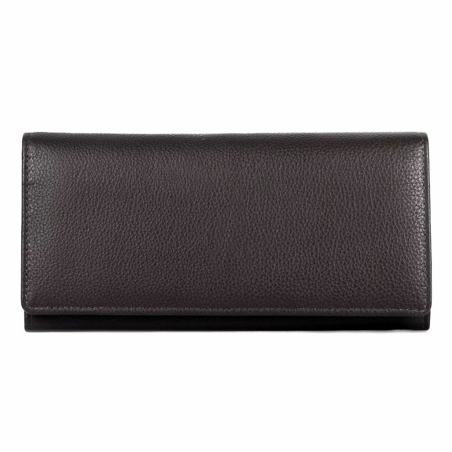 * Women'S Karla Hanson Rfid-Blocking Continental Leather Wallet | Accessories