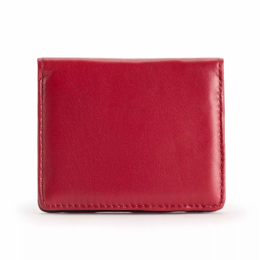 * Sonoma Goods For Life Lambskin Leather Rfid-Blocking Mini Bifold Wallet | Accessories