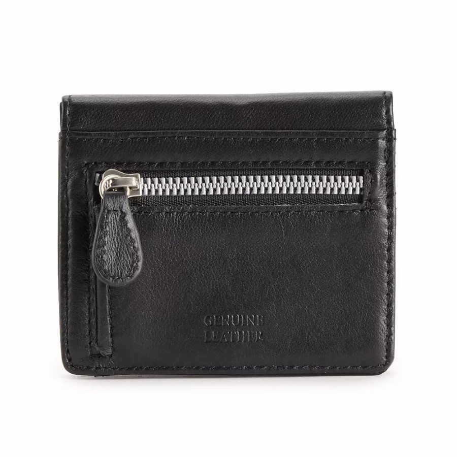 * Sonoma Goods For Life Lambskin Leather Rfid-Blocking Mini Bifold Wallet | Accessories