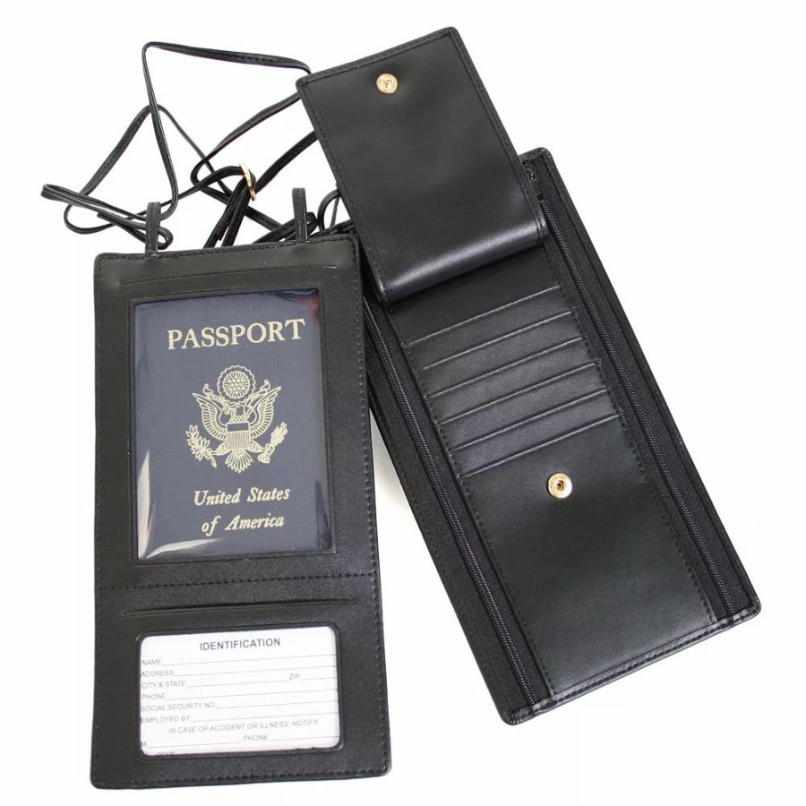 * Royce Leather Security Passport Wallet | Wallets